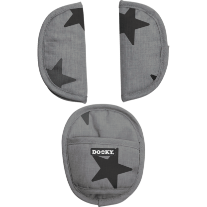 Protetores Cinto 0+ (Universal Pads Grey Stars)