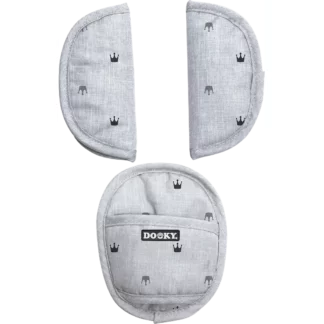 Protetores Cinto 0+ (Universal Pads Light Grey Crown)