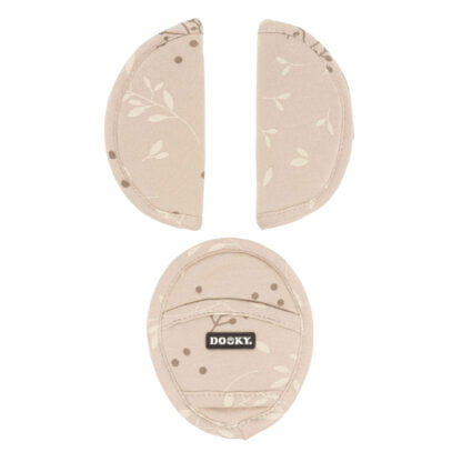 Protetores Cinto 0+ (Universal Pads Romantic Leaves Beige)