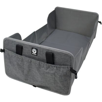 Cama de viagem cinza (0-6m) (Traveller Grey melange)