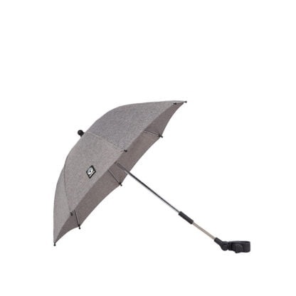 Guarda-sol para carrinho de passeio Cinza UV50+ (Stroller Parasol Umbrella Grey melange UV50+) - Image 3