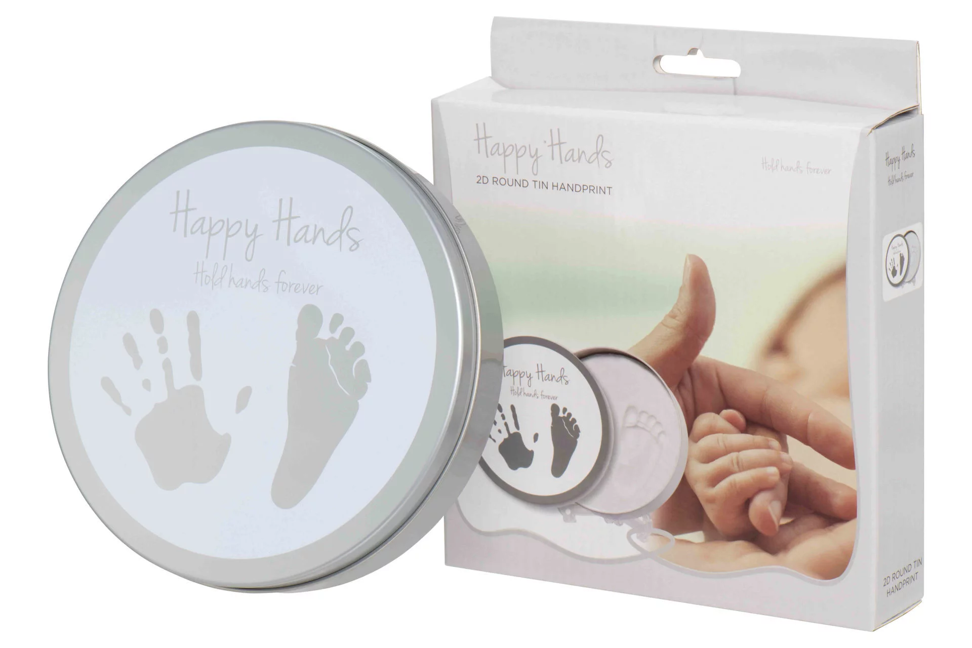 Lata redonda Happy Hands 2D (Happy Hands 2D Round shape tin) - Image 3