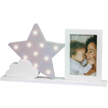 Moldura Estrela Cinza (Starlight frame Grey)